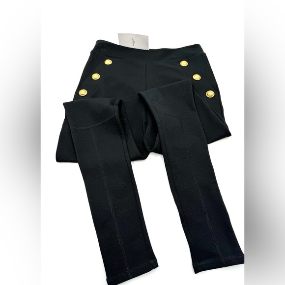 BALMAIN Side Button Jersey Leggings - Picture 5 of 10